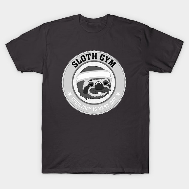 Sloth Gym T-Shirt by Woah_Jonny